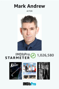 IMDbPro Mark Andrew Actor and Self-Tape Success Acting Teacher.